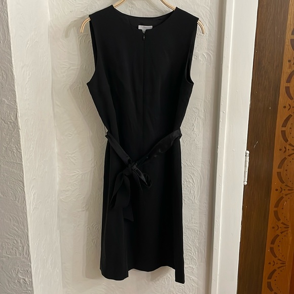 AKRIS PUNTO Women's Sleeveless Sheath Dress Size 10 In Black